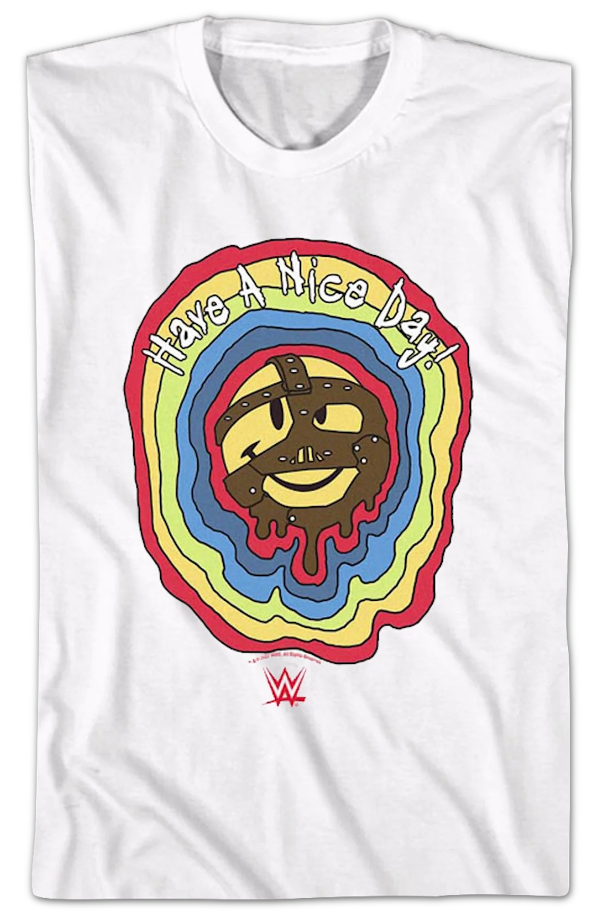 Psychedelic Have A Nice Day Mankind T-Shirt - Image 2