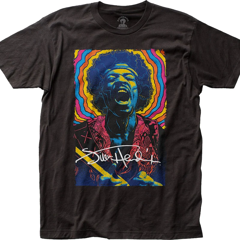 Psychedelic Scream Jimi Hendrix T-Shirt