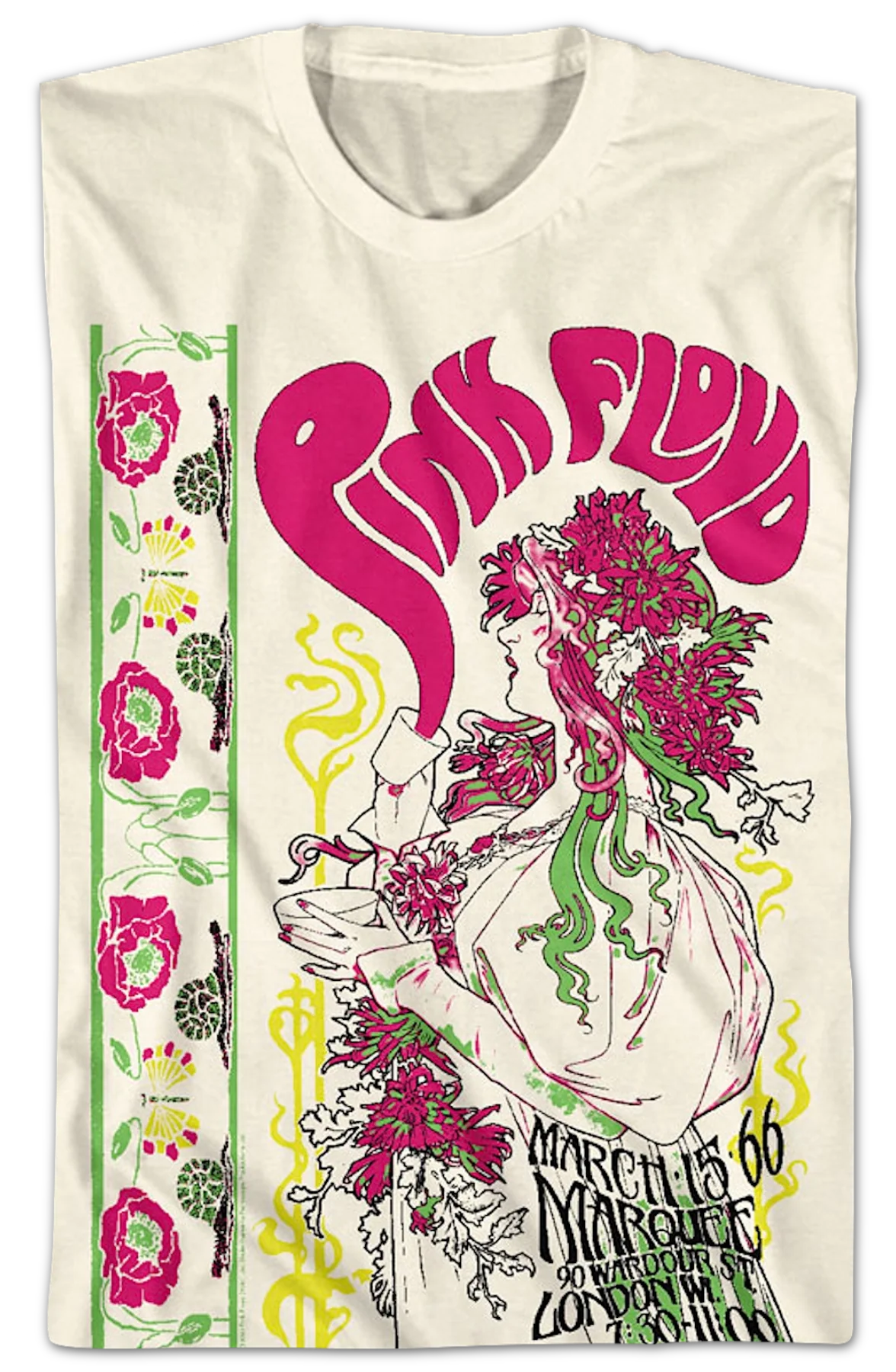 Psychedelic Tea Pink Floyd T-Shirt - Image 2