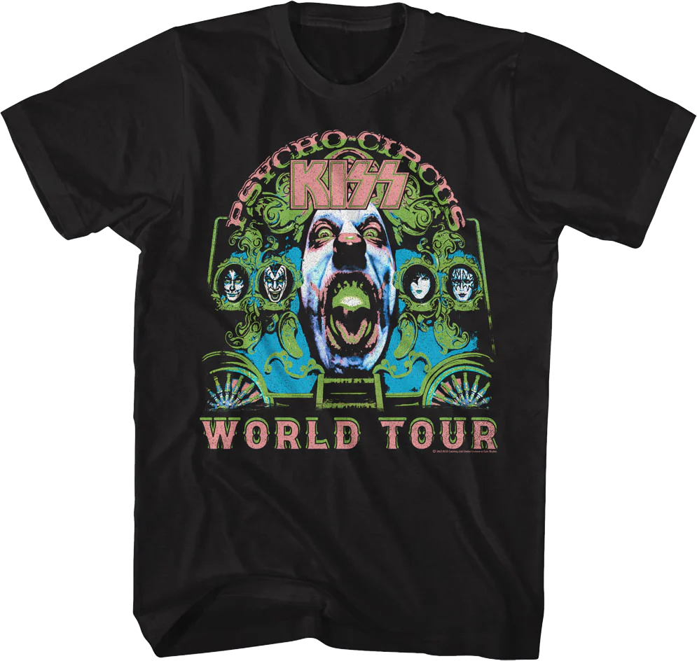 Psycho Circus World Tour KISS T-Shirt