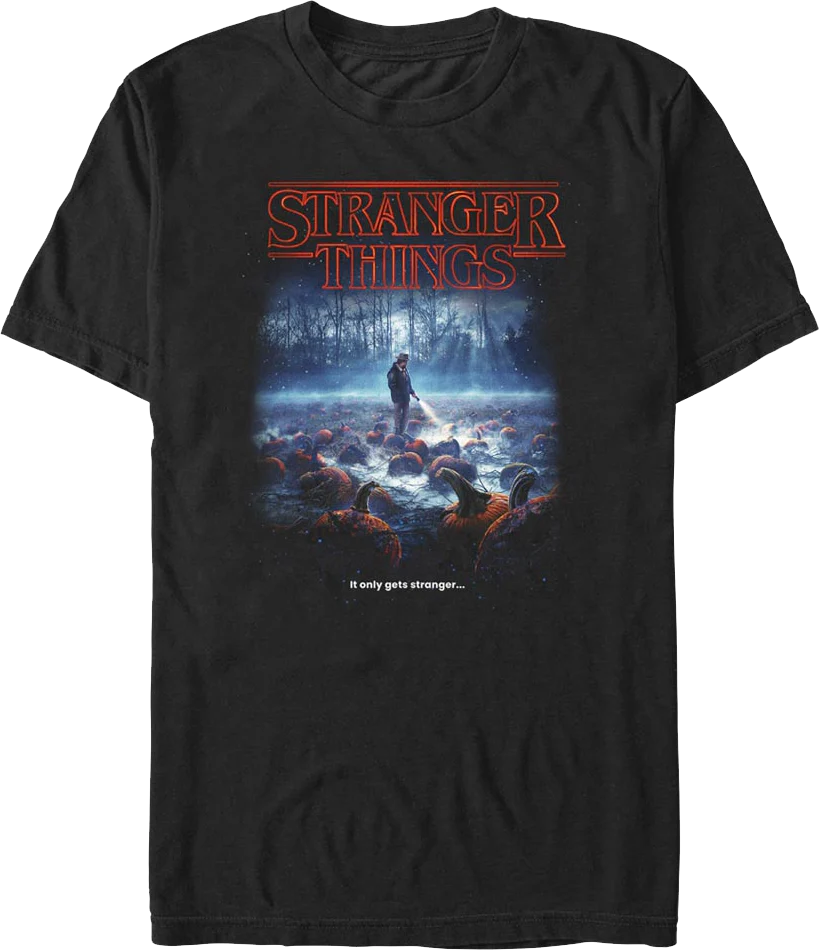Pumpkin Patch Stranger Things T-Shirt