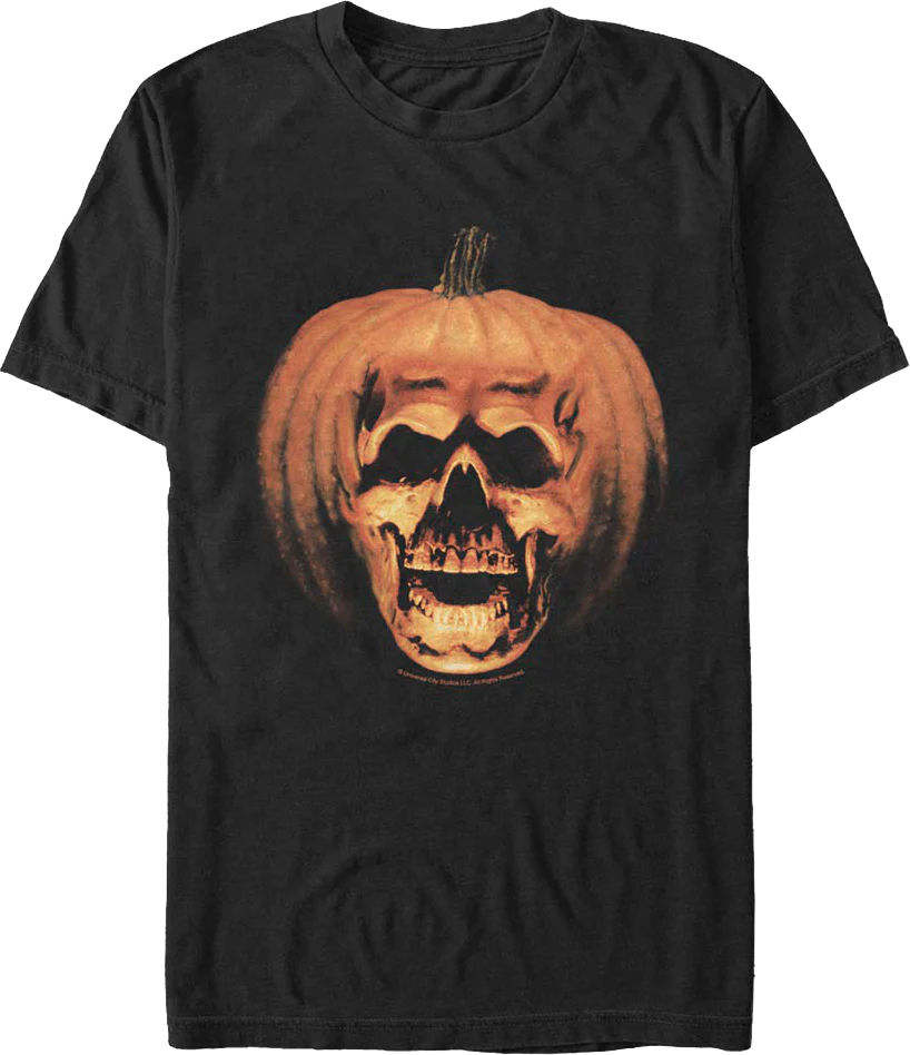 Pumpkin Skull Halloween II T-Shirt
