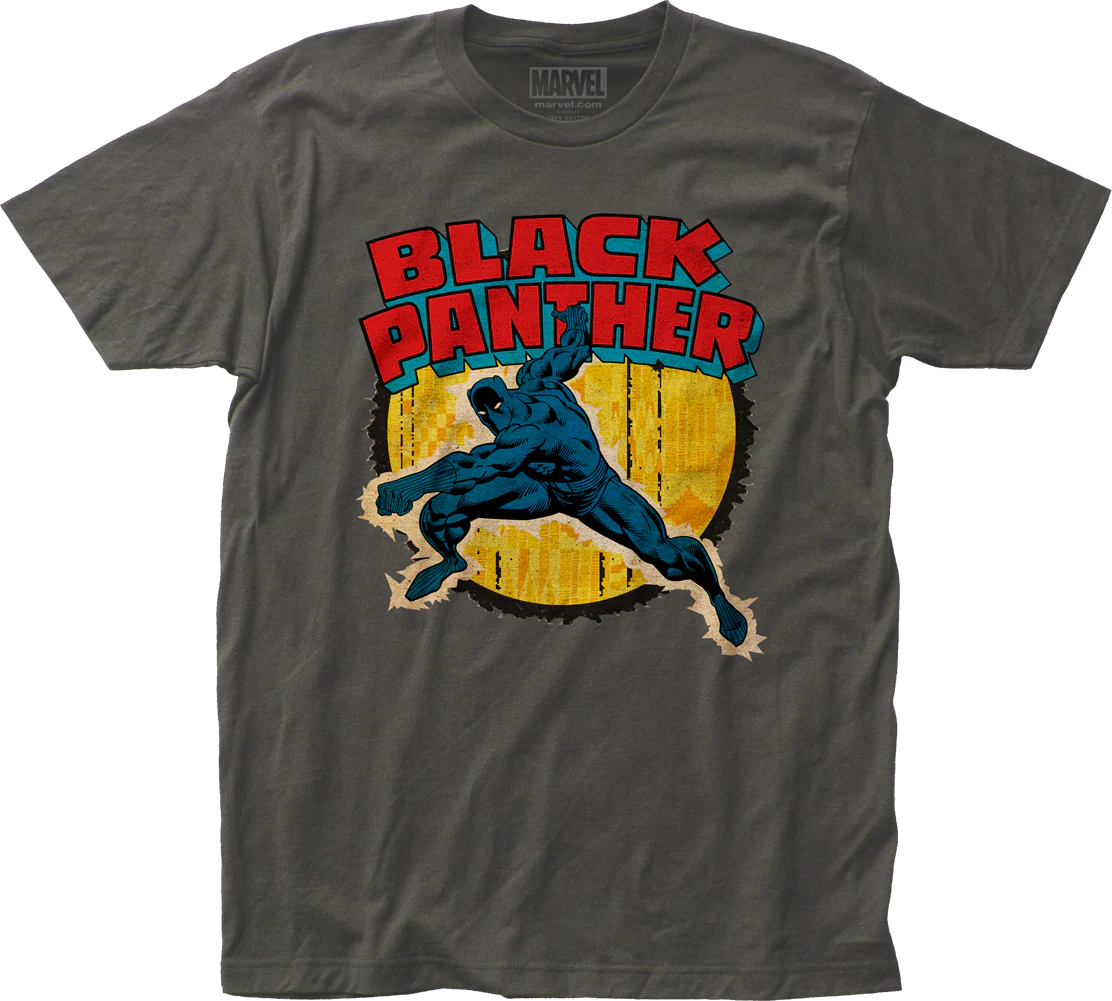 Punching Black Panther T-Shirt