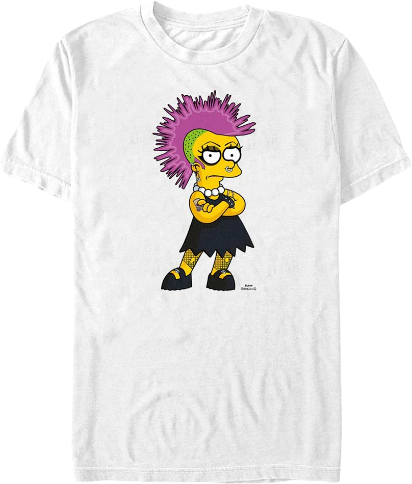 Punk Lisa Simpsons T-Shirt
