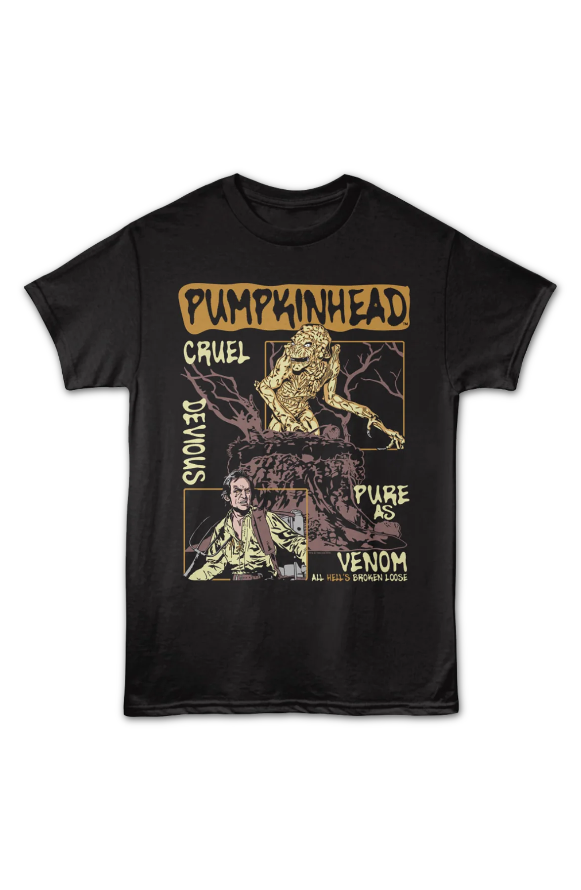 Pure As Venom Pumpkinhead T-Shirt - Image 2