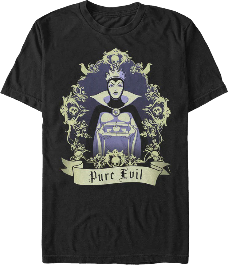 Pure Evil Snow White and the Seven Dwarfs Disney T-Shirt