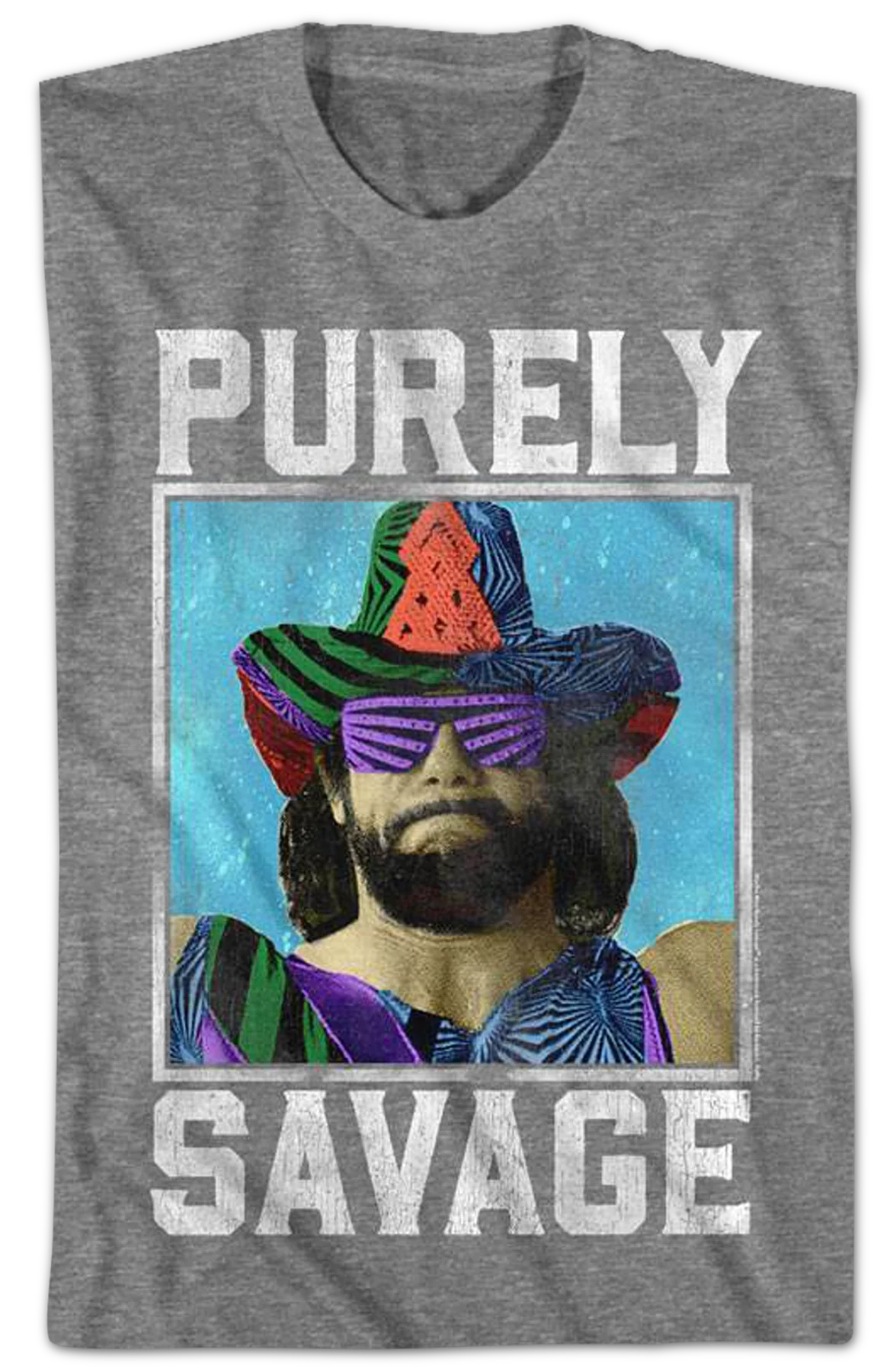 Purely Savage Macho Man T-Shirt - Image 2
