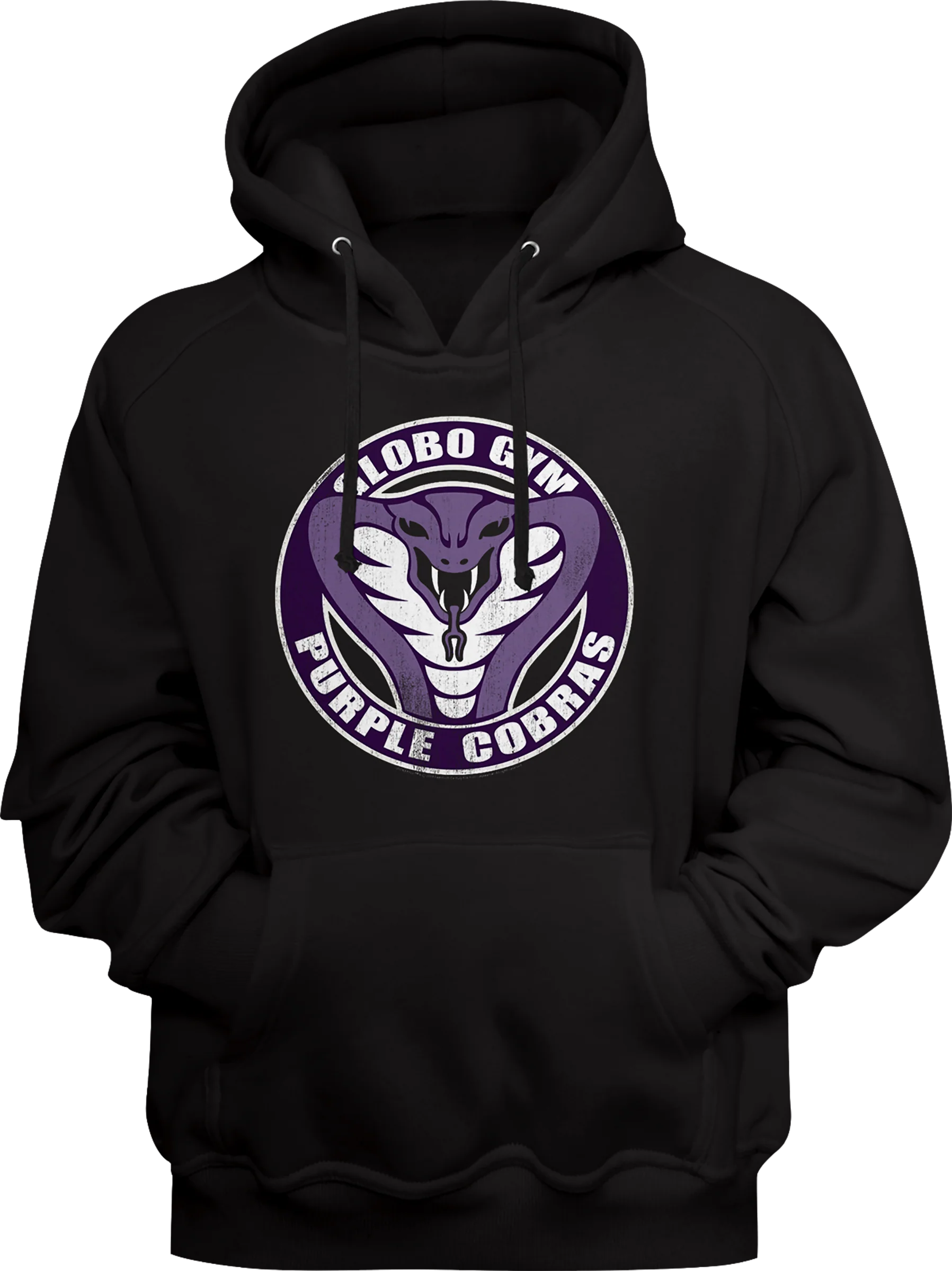 Purple Cobras Dodgeball Hoodie