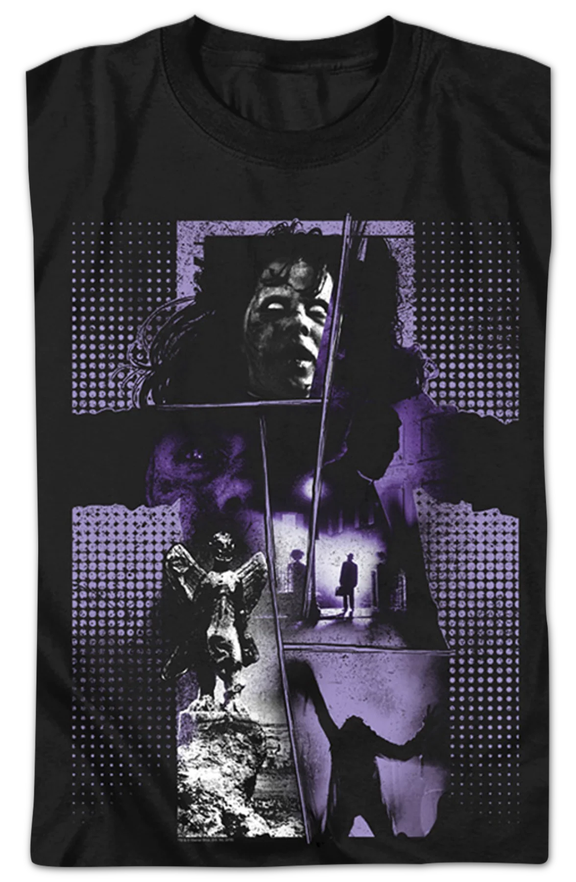 Purple Collage Exorcist T-Shirt - Image 2