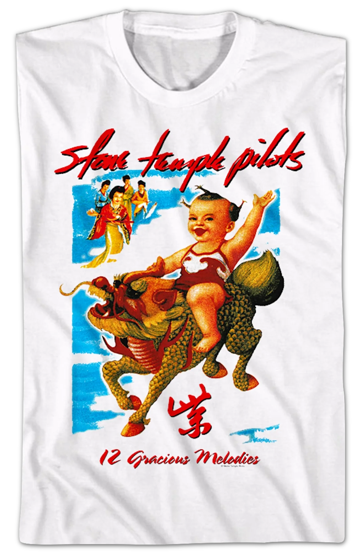 Purple Stone Temple Pilots T-Shirt - Image 2