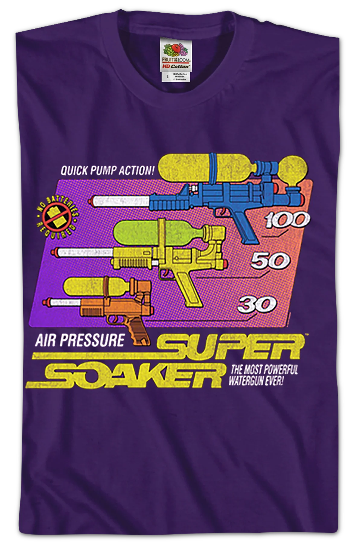 Purple Super Soaker T-Shirt - Image 2
