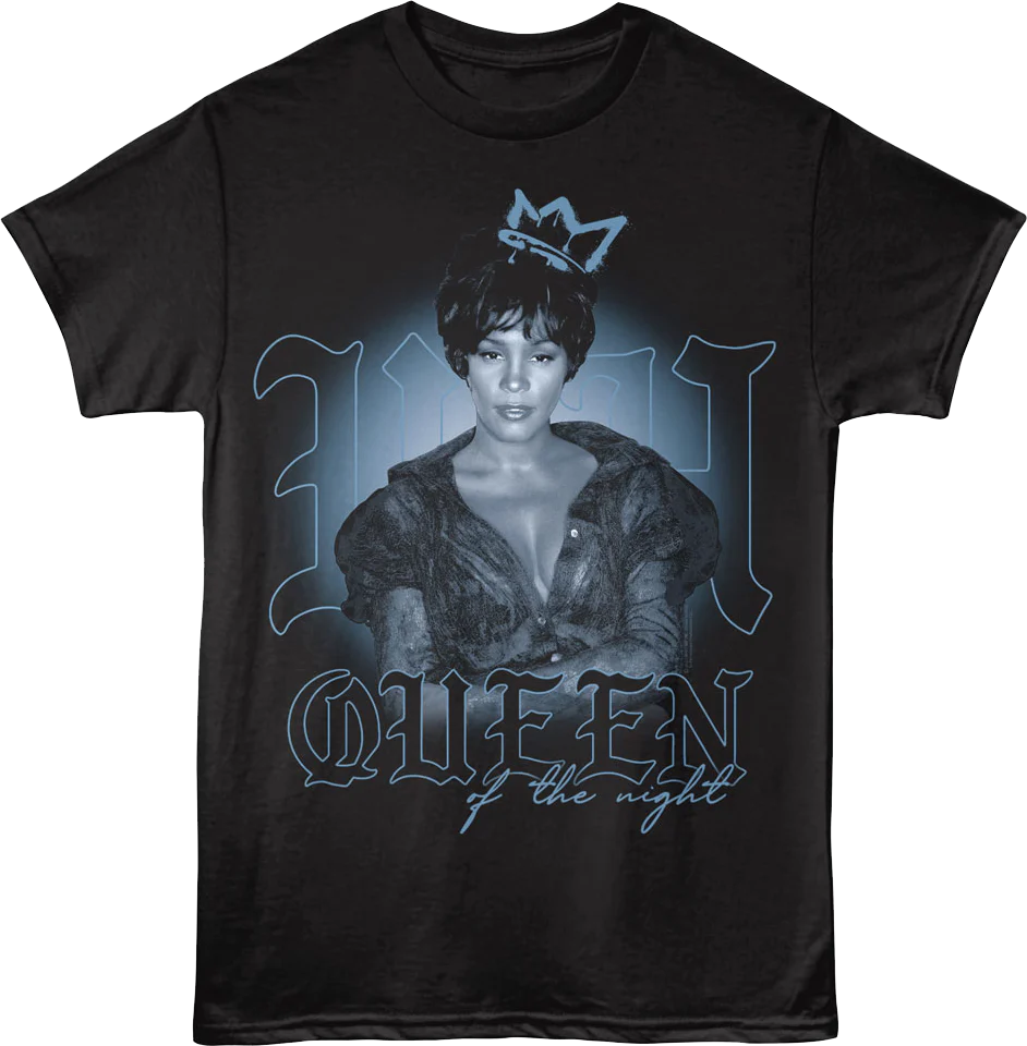 Queen of the Night Whitney Houston T-Shirt