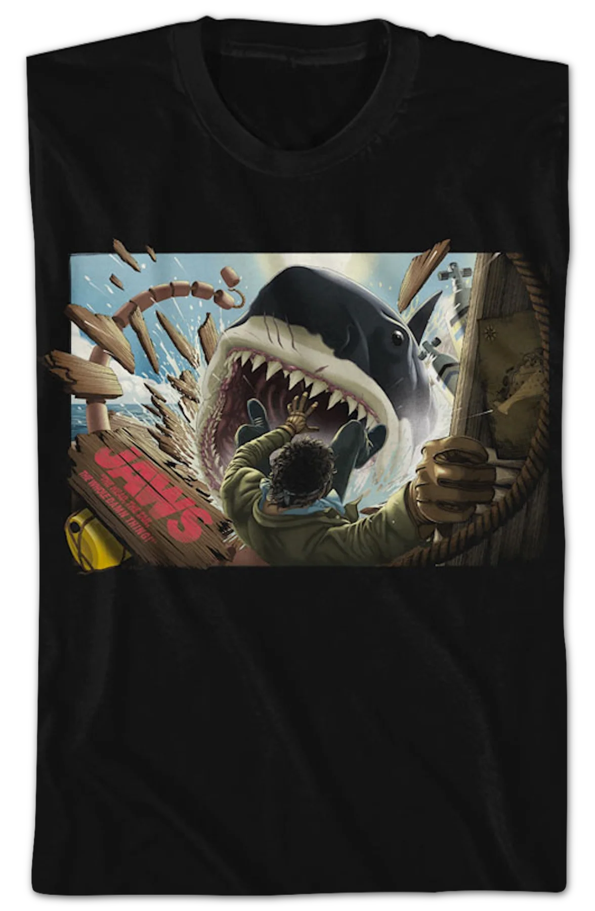 Quint-Essential Snack Jaws T-Shirt - Image 2