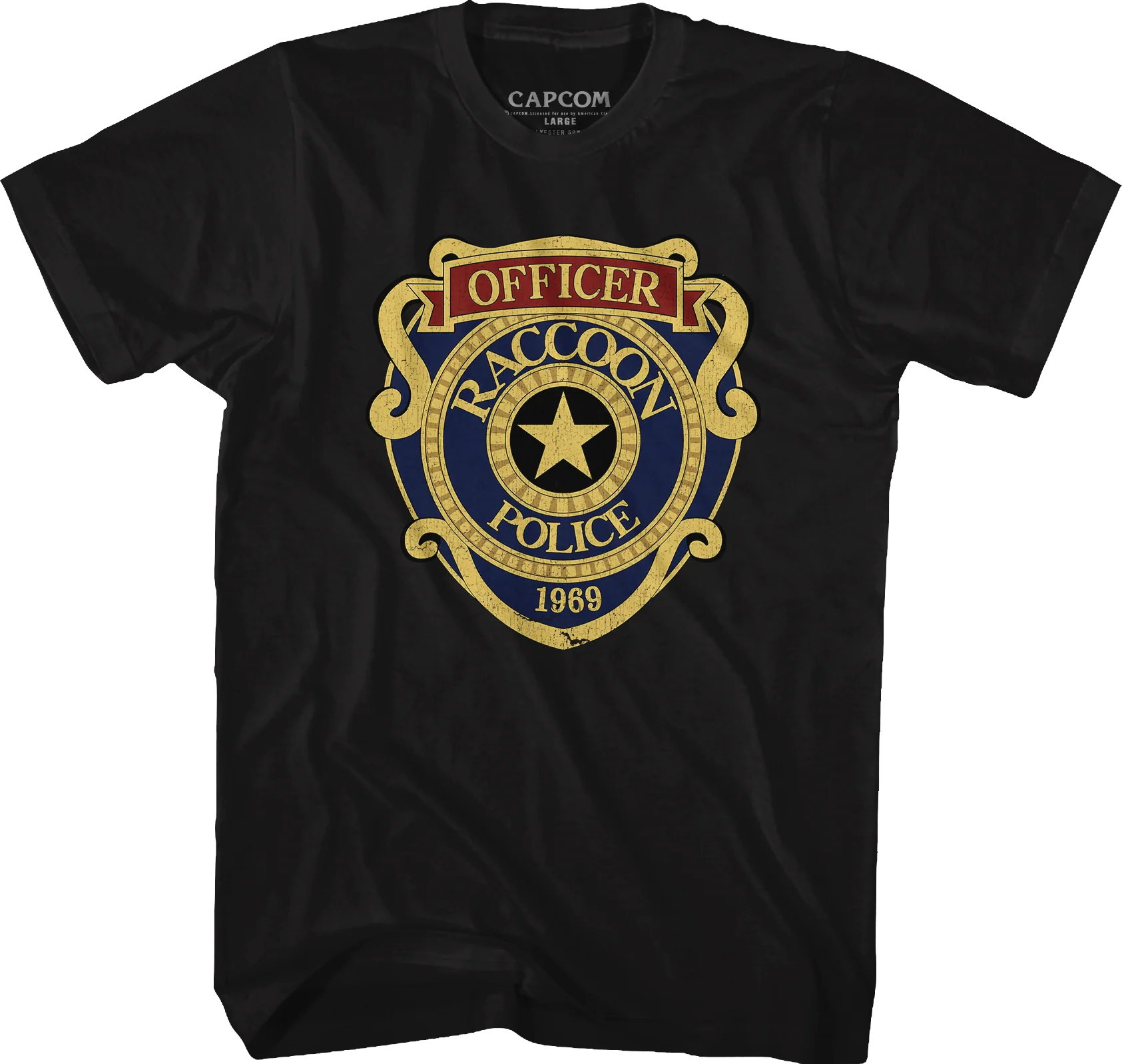 Raccoon City Police Badge Resident Evil T-Shirt