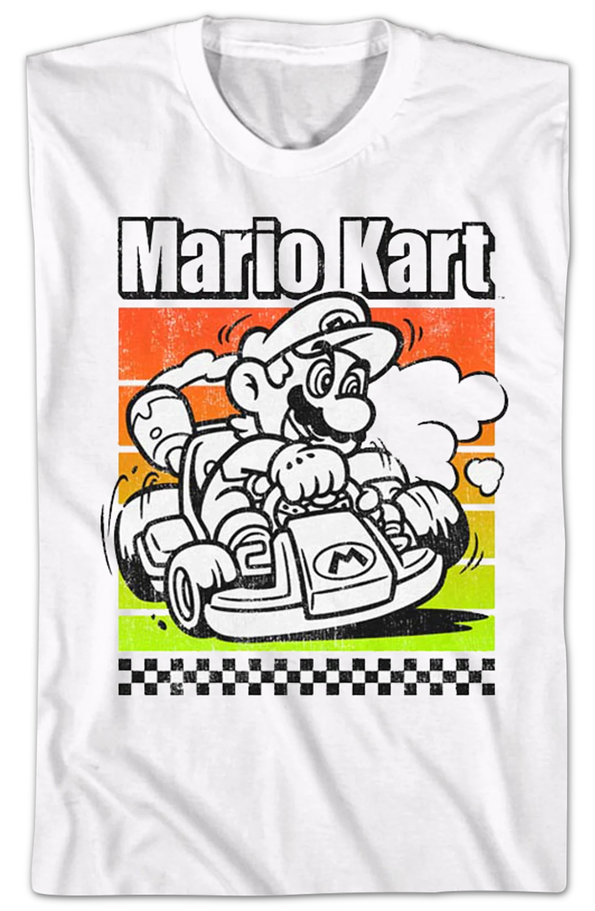 Race Track Mario Kart T-Shirt - Image 2