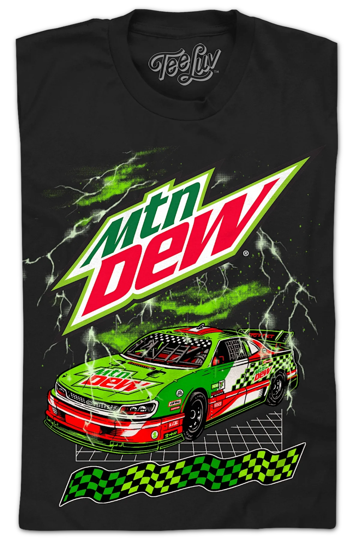Racecar Mountain Dew T-Shirt - Image 2