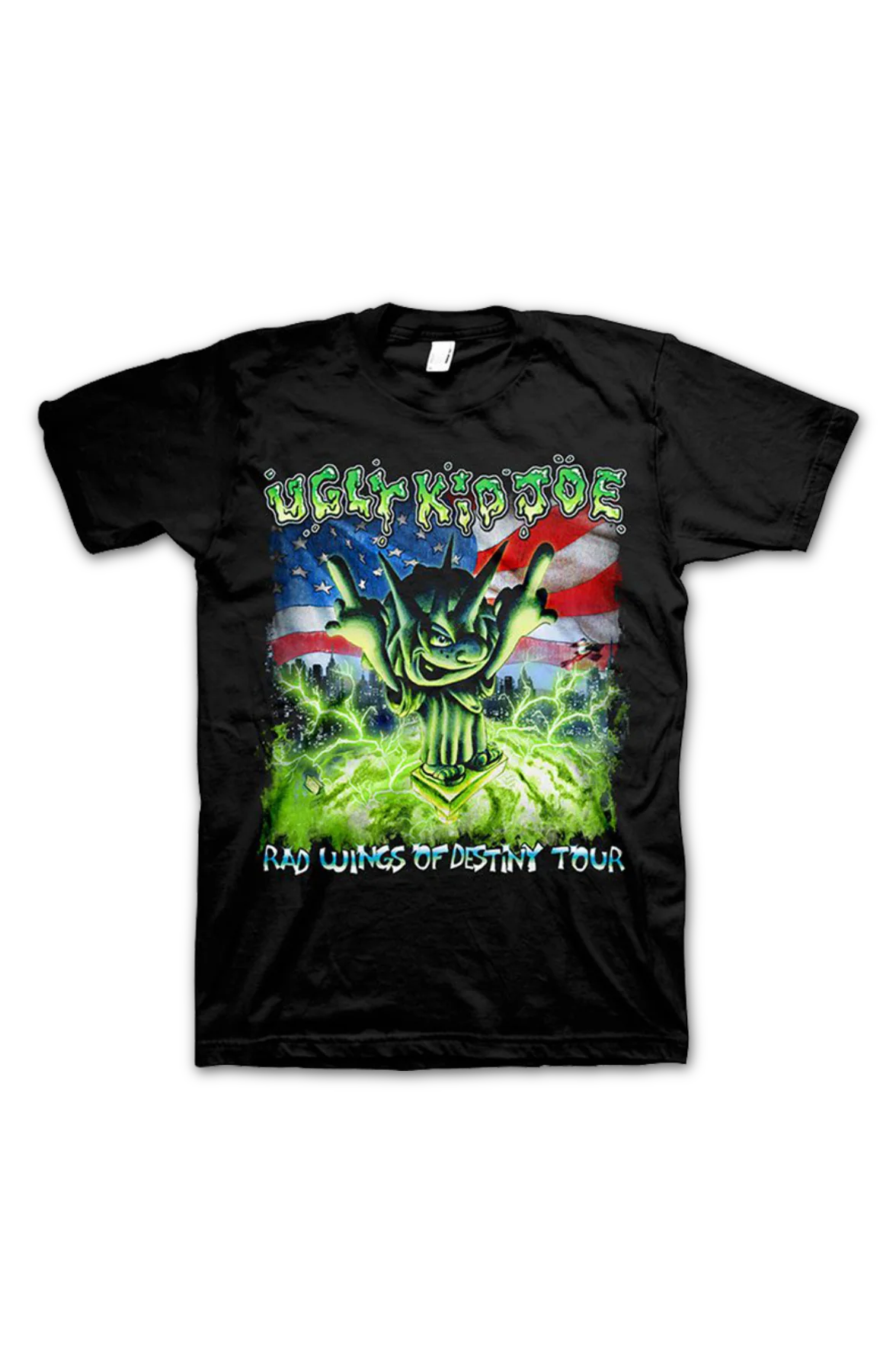 Rad Wings Of Destiny Tour Ugly Kid Joe T-Shirt - Image 2