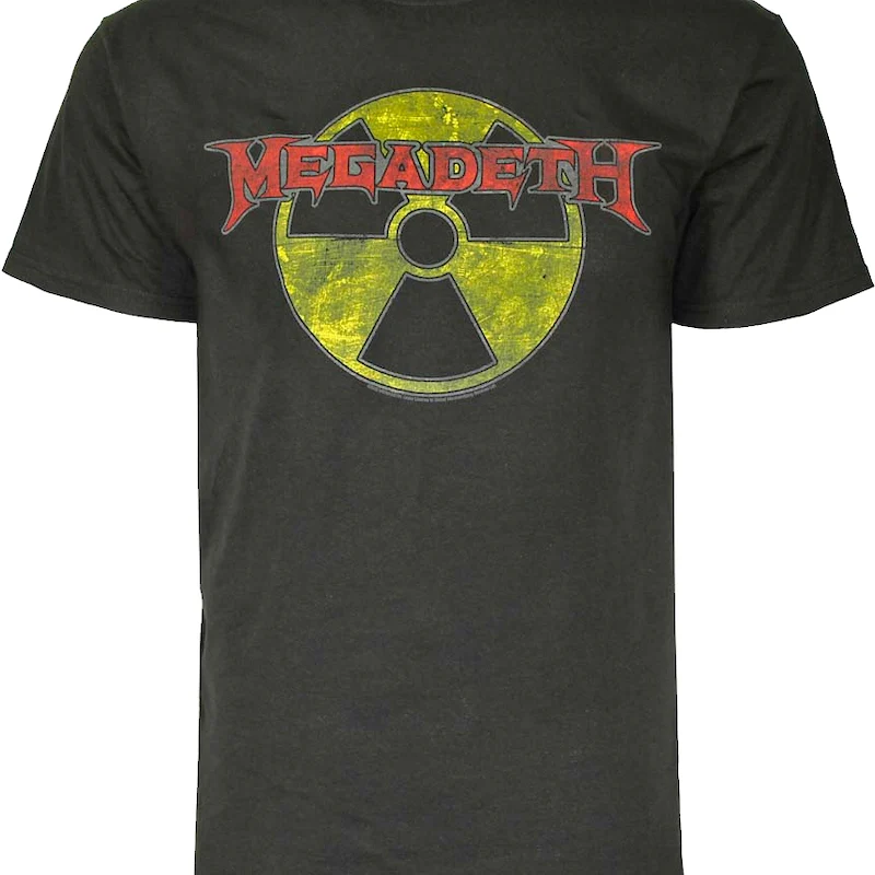 Radioactive Logo Megadeth T-Shirt
