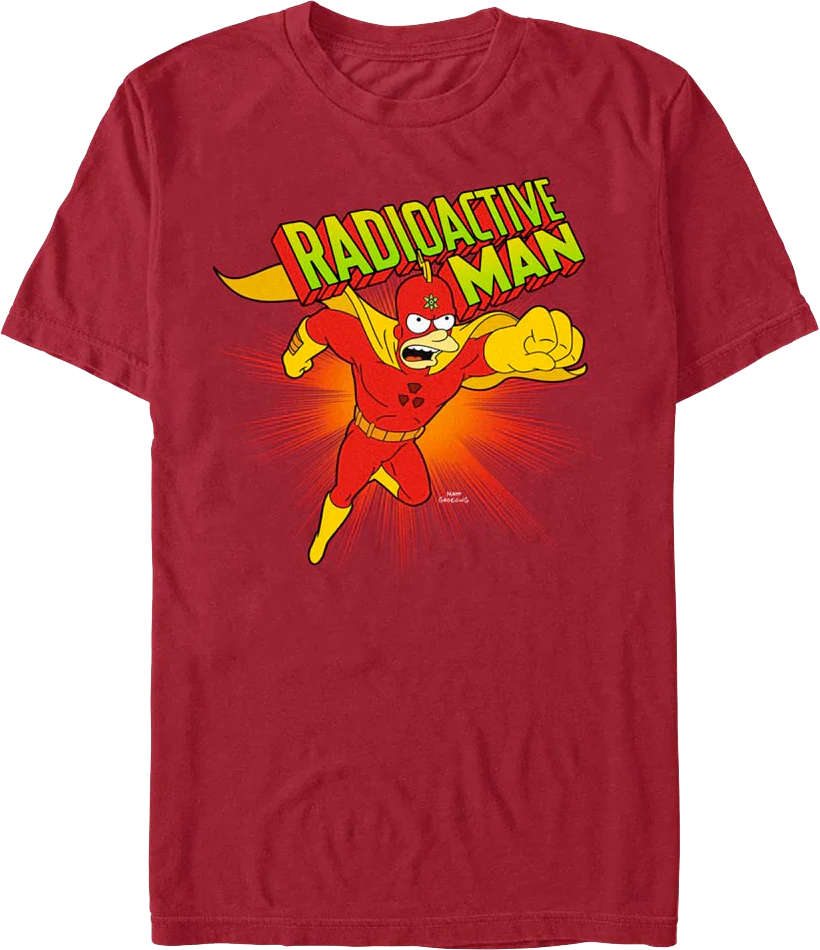 Radioactive Man Simpsons T-Shirt