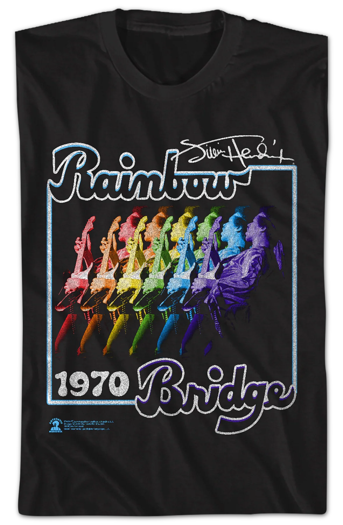 Rainbow Bridge Jimi Hendrix T-Shirt - Image 2