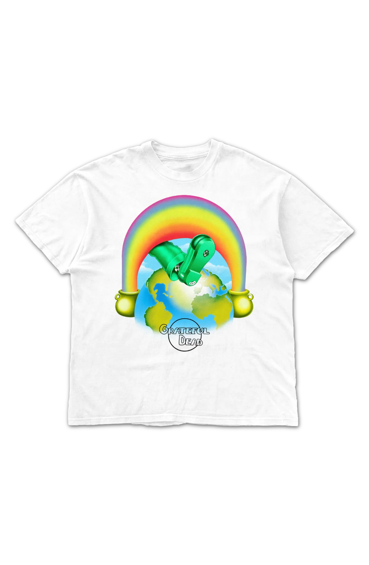 Rainbow Gold Grateful Dead T-Shirt - Image 2