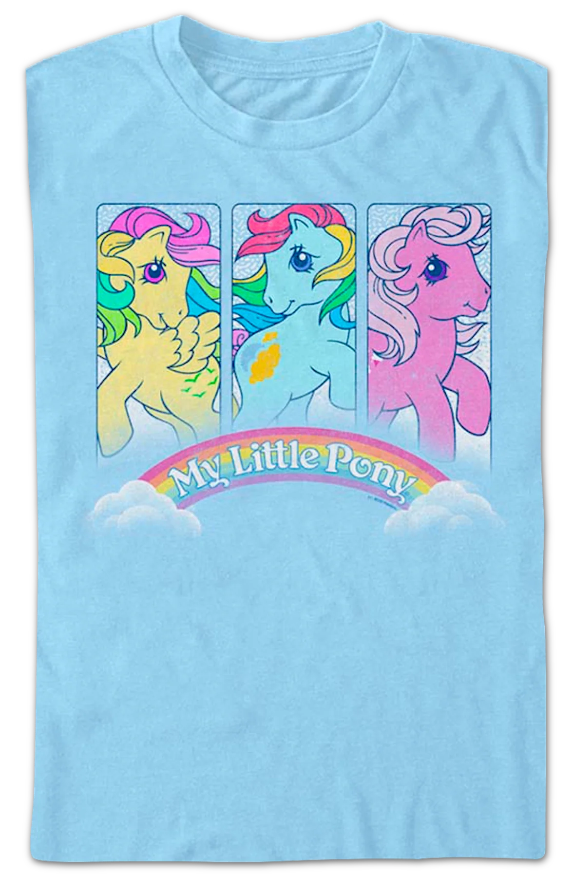Rainbow Panels Little Pony T-Shirt - Image 2