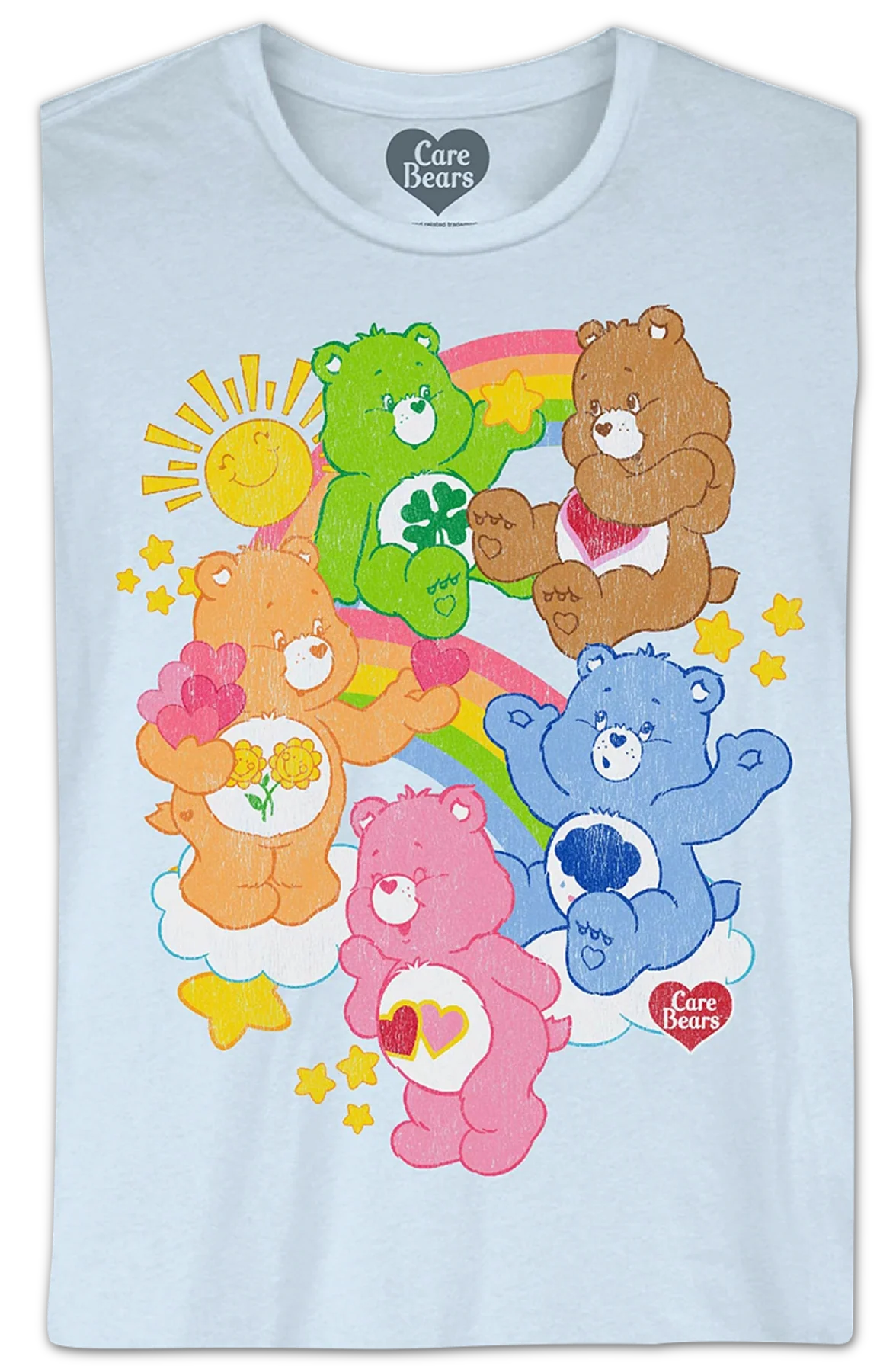 Rainbow Party Care Bears T-Shirt - Image 2
