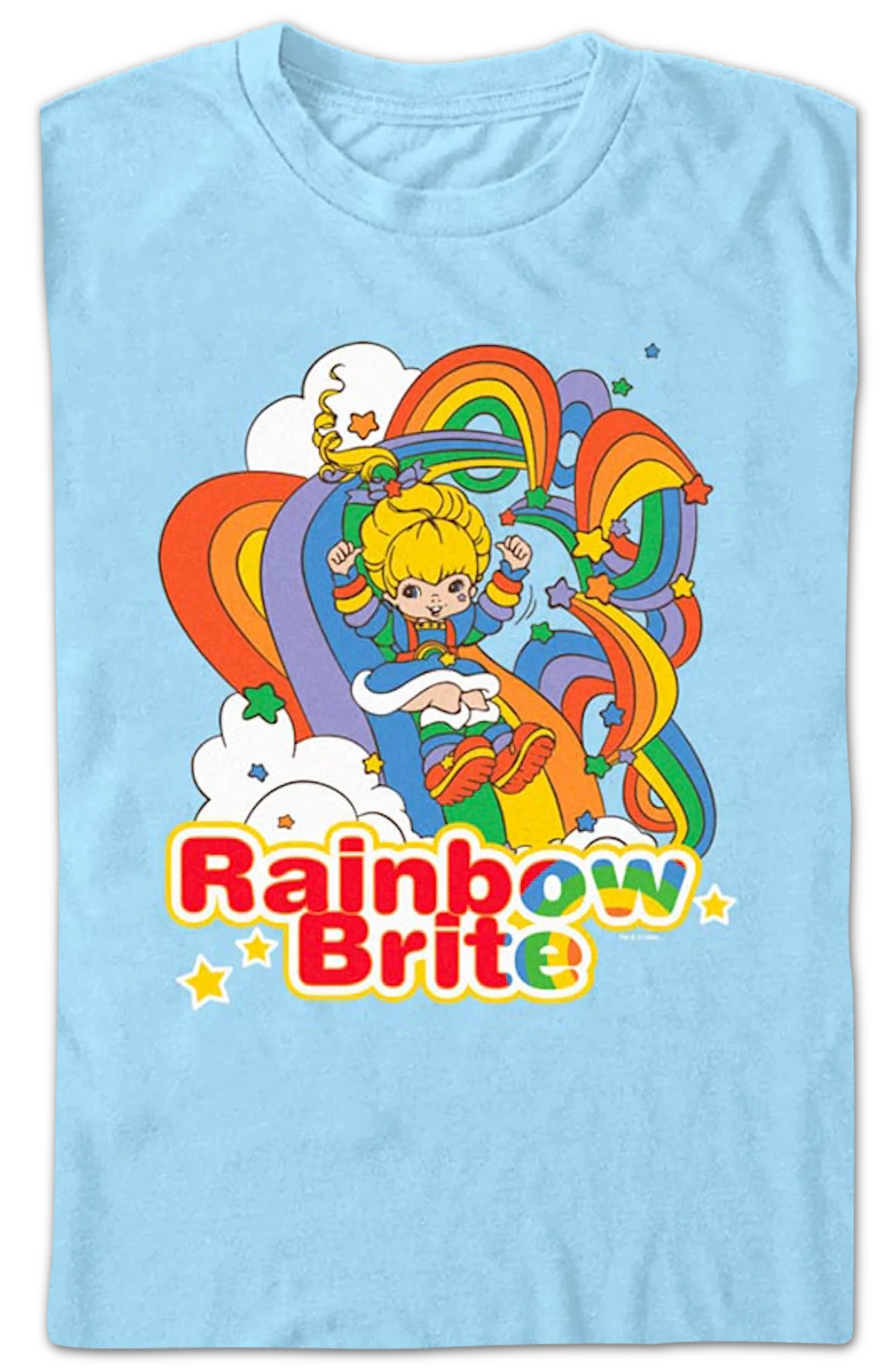 Rainbow Slide Rainbow Brite T-Shirt - Image 2