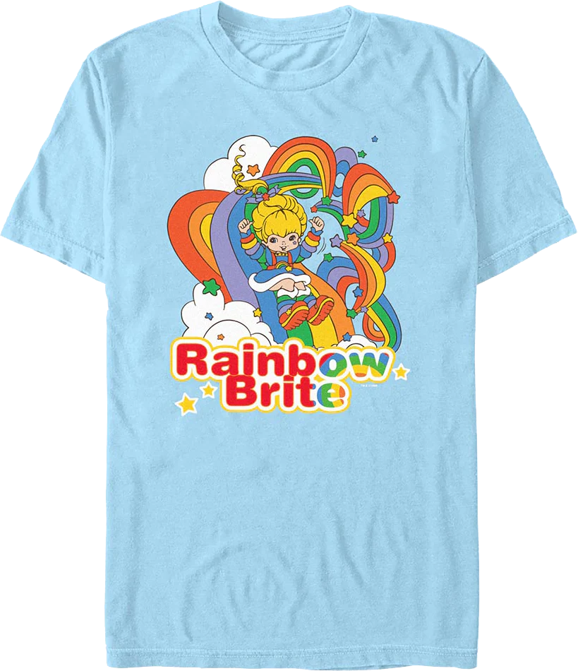 Rainbow Tangle Rainbow Brite T-Shirt