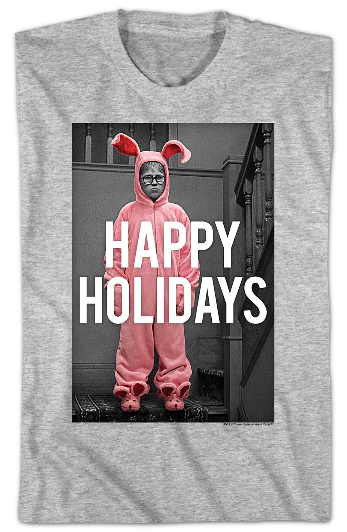 Ralphie Happy Holidays A Christmas Story T-Shirt - Image 2