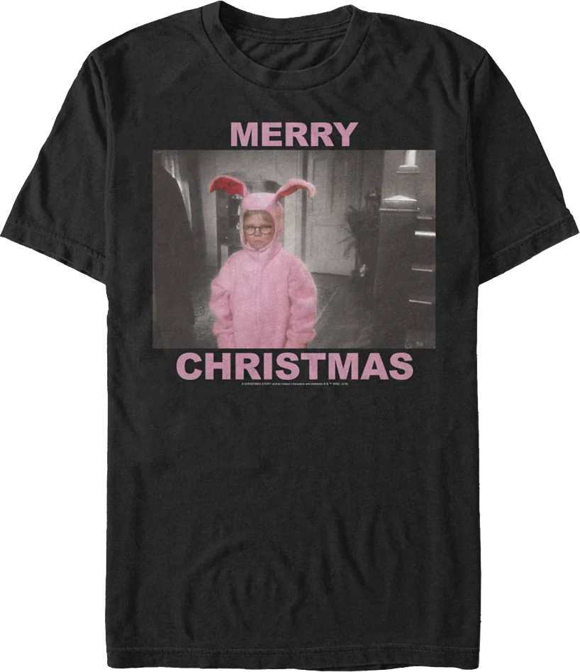 Ralphie Merry Christmas Photo A Christmas Story T-Shirt