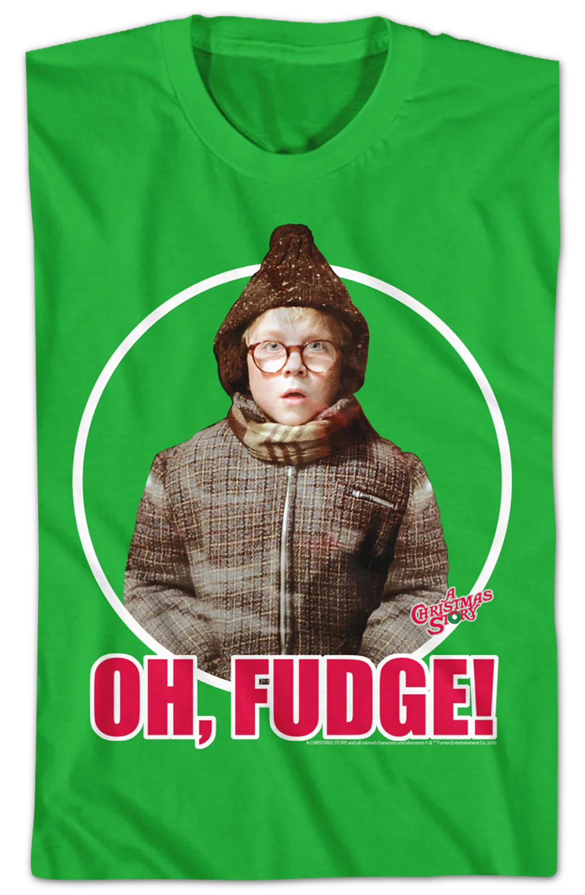 Ralphie Oh Fudge Christmas Story T-Shirt - Image 2