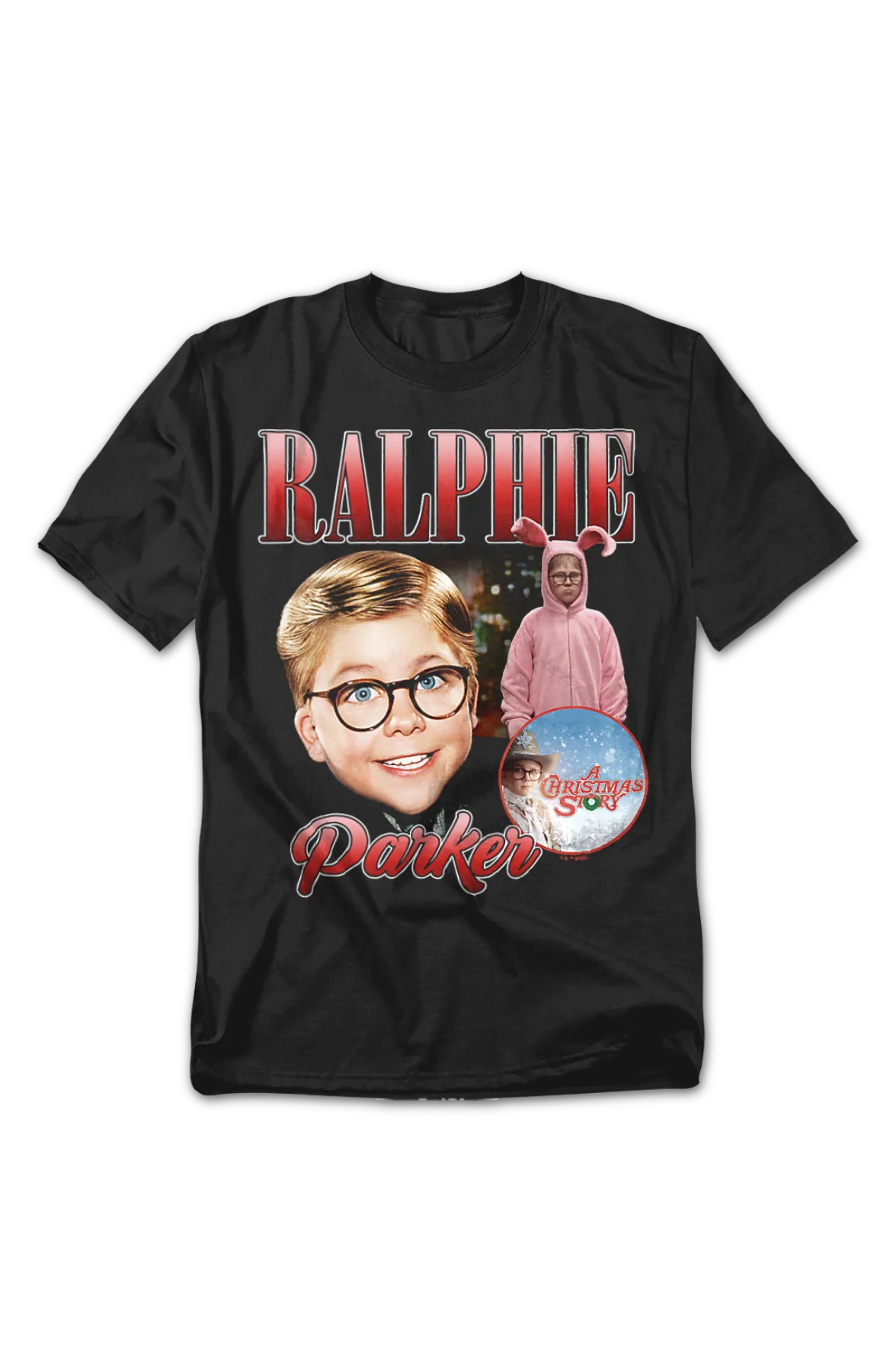 Ralphie Parker Collage Christmas Story T-Shirt - Image 2