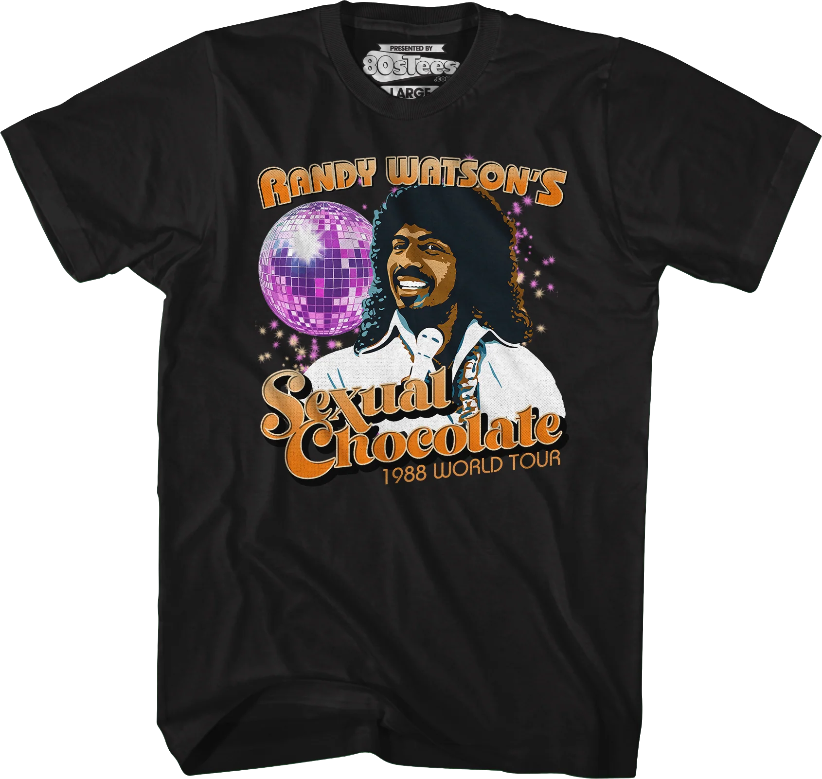 Randy Watson's Sexual Chocolate 1988 World Tour T-Shirt