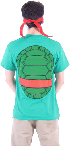 Raphael Costume Teenage Mutant Ninja Turtles T-Shirt - Image 3