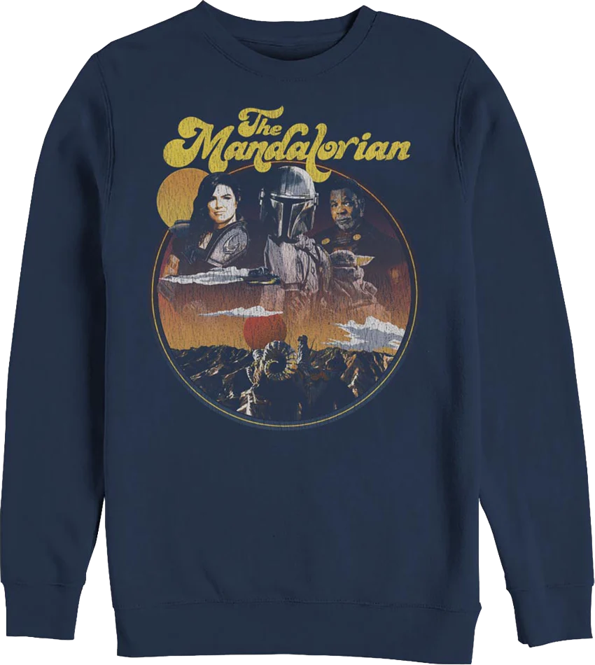 Razor Crest Crew The Mandalorian Star Wars Sweatshirt