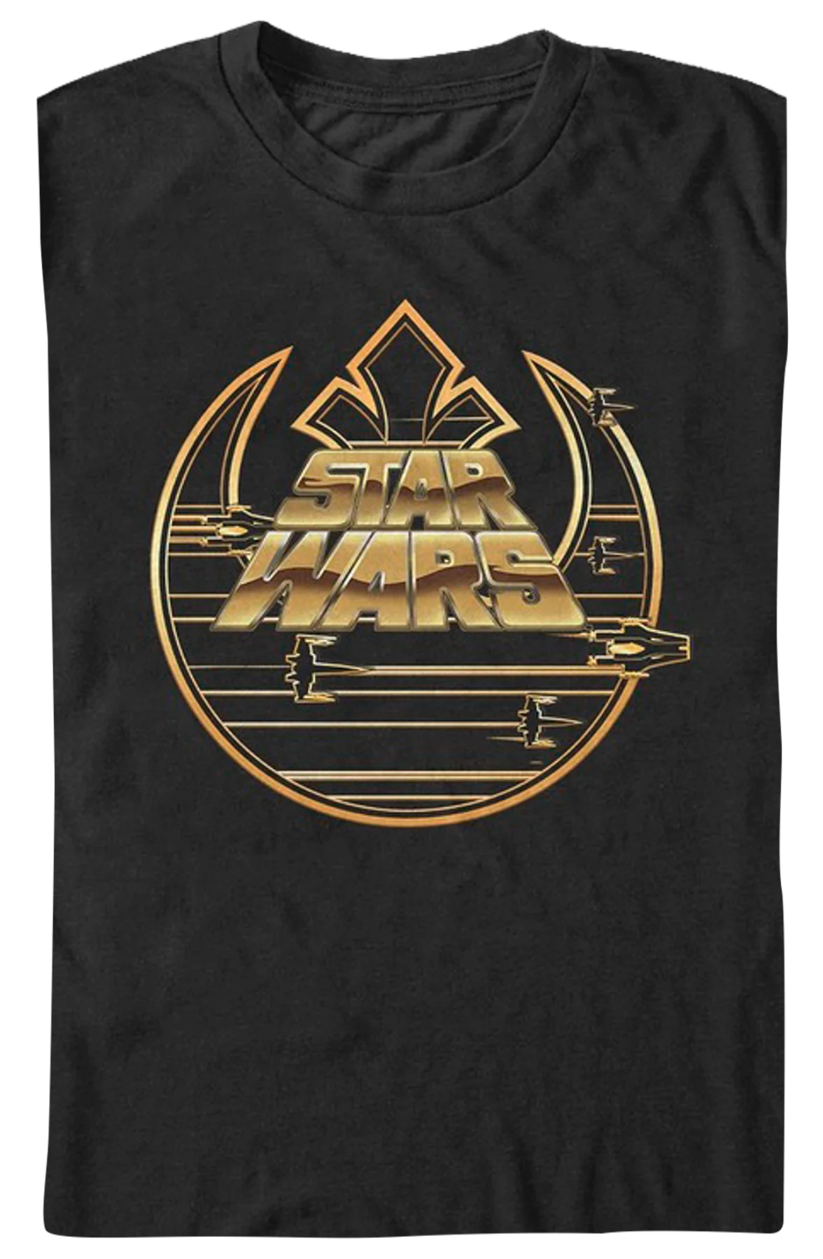 Rebel Alliance And Movie Logos Star Wars T-Shirt - Image 2