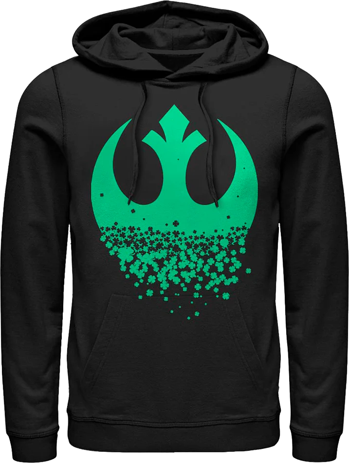 Rebel Alliance Clover Logo Star Wars Hoodie