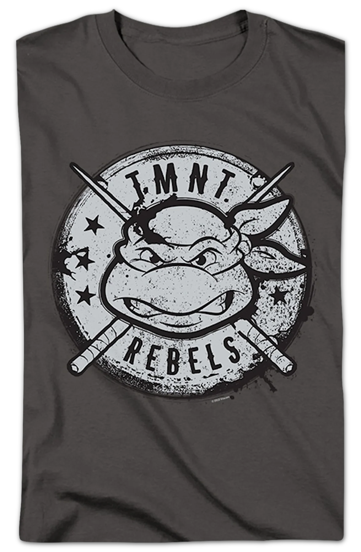 Rebels Logo Teenage Mutant Ninja Turtles T-Shirt - Image 2