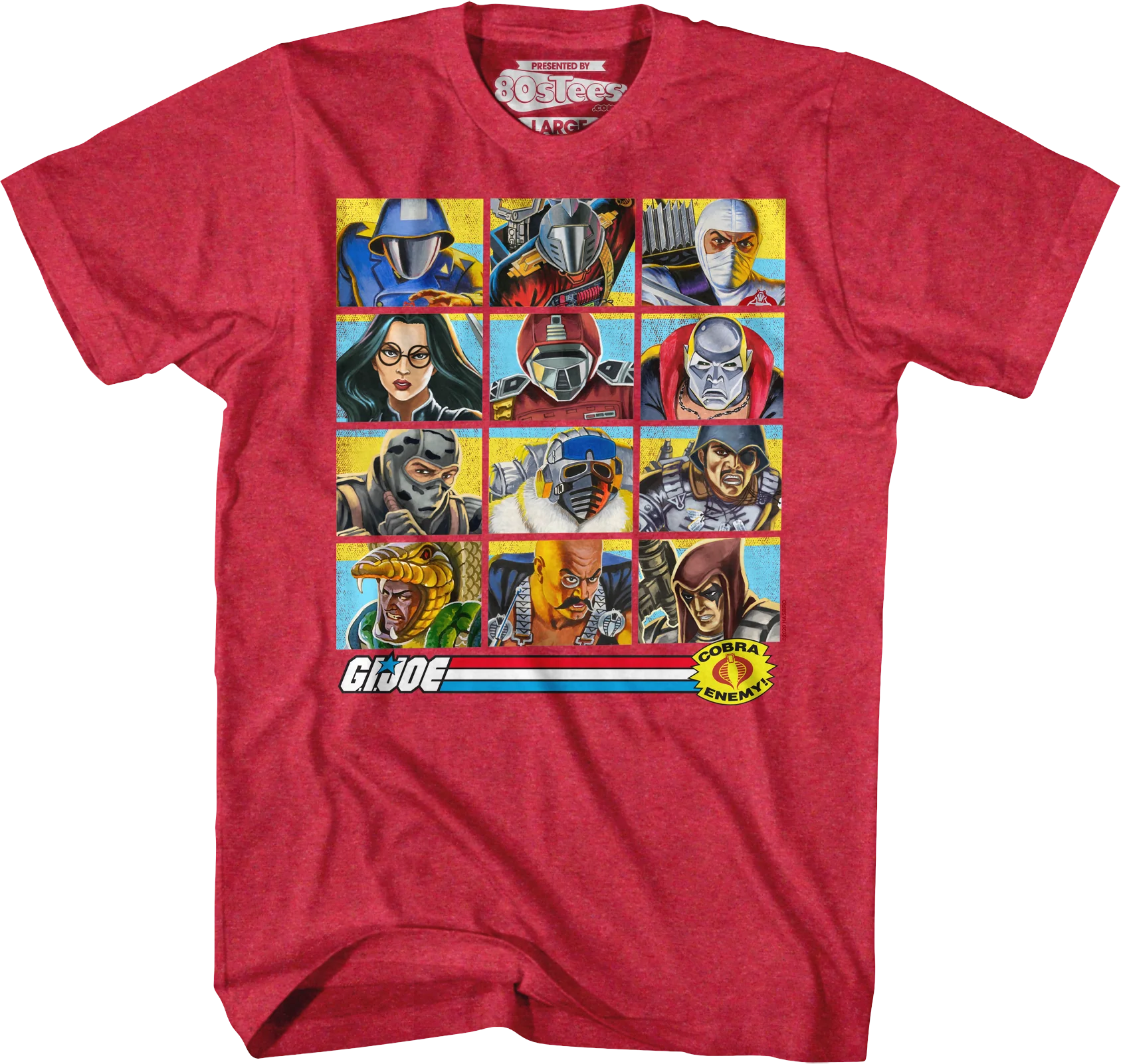 Red Cobra Organization's Dirty Dozen GI Joe T-Shirt