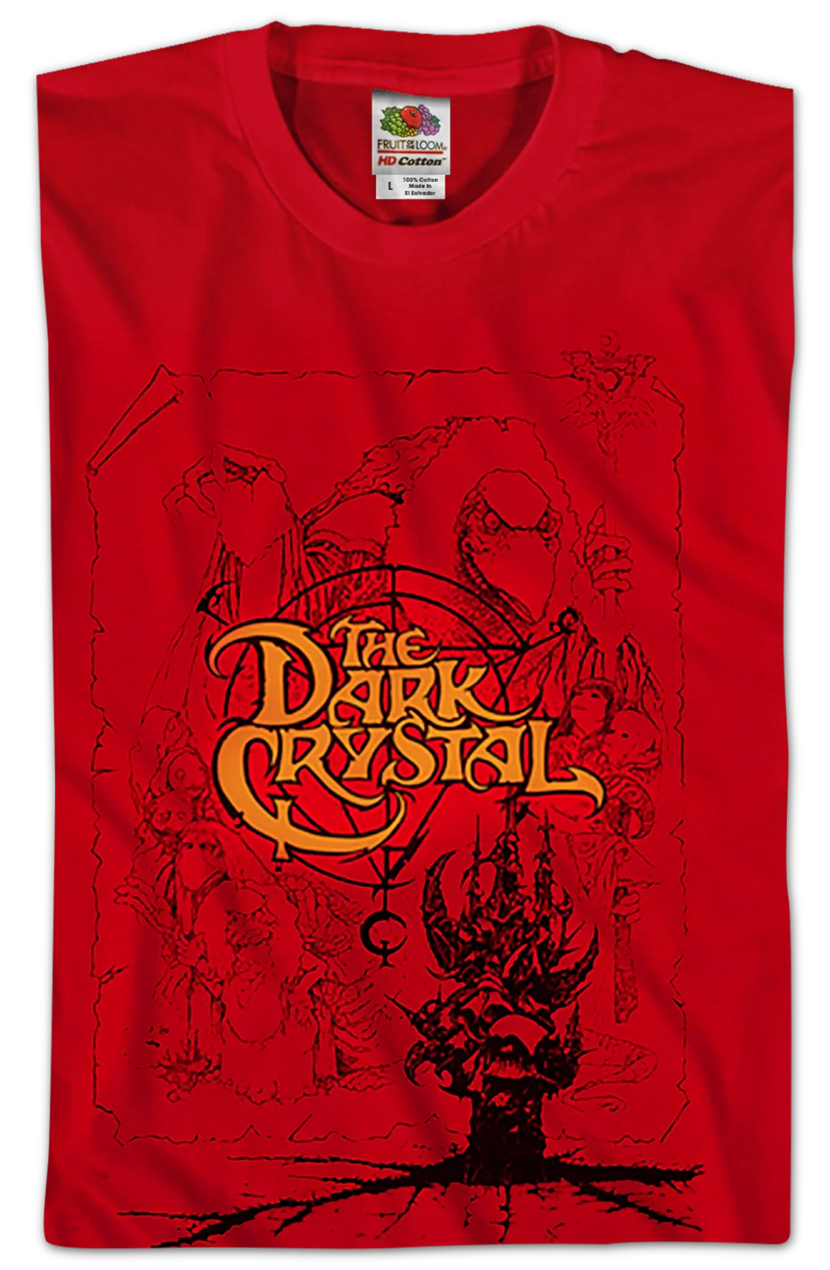Red Dark Crystal T-Shirt - Image 2