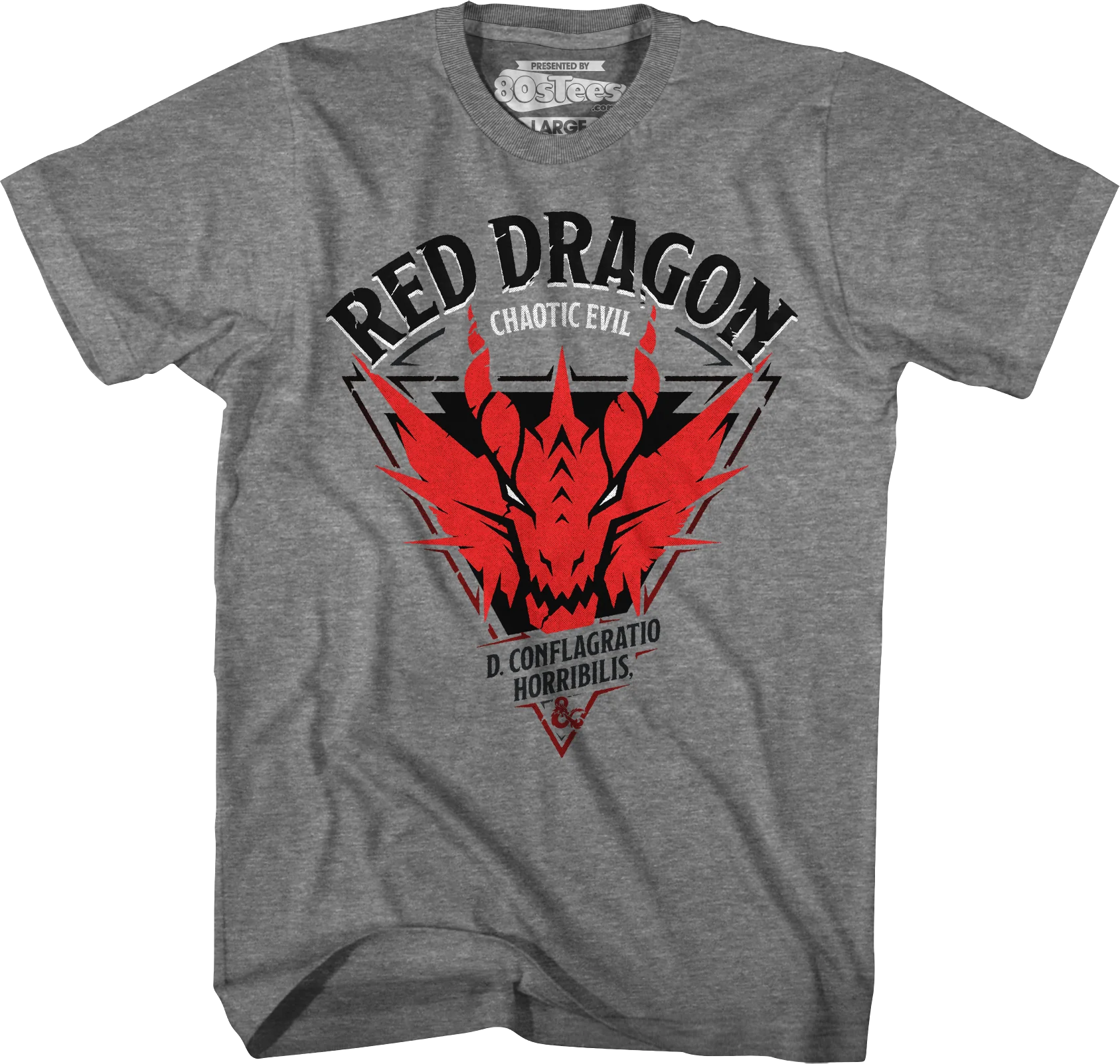 Red Dragon D. Confligratio Horribilis Dungeons & Dragons T-Shirt