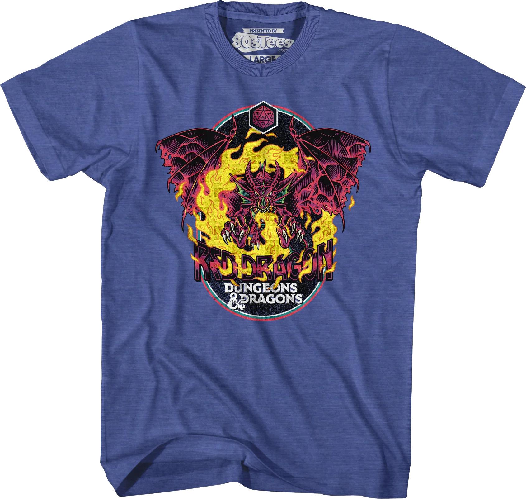 Red Dragon Dungeons & Dragons T-Shirt