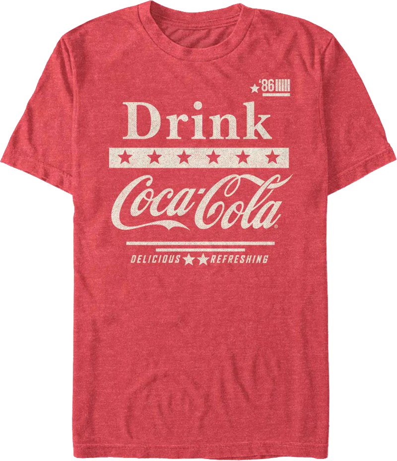 Red Drink Coca-Cola T-Shirt
