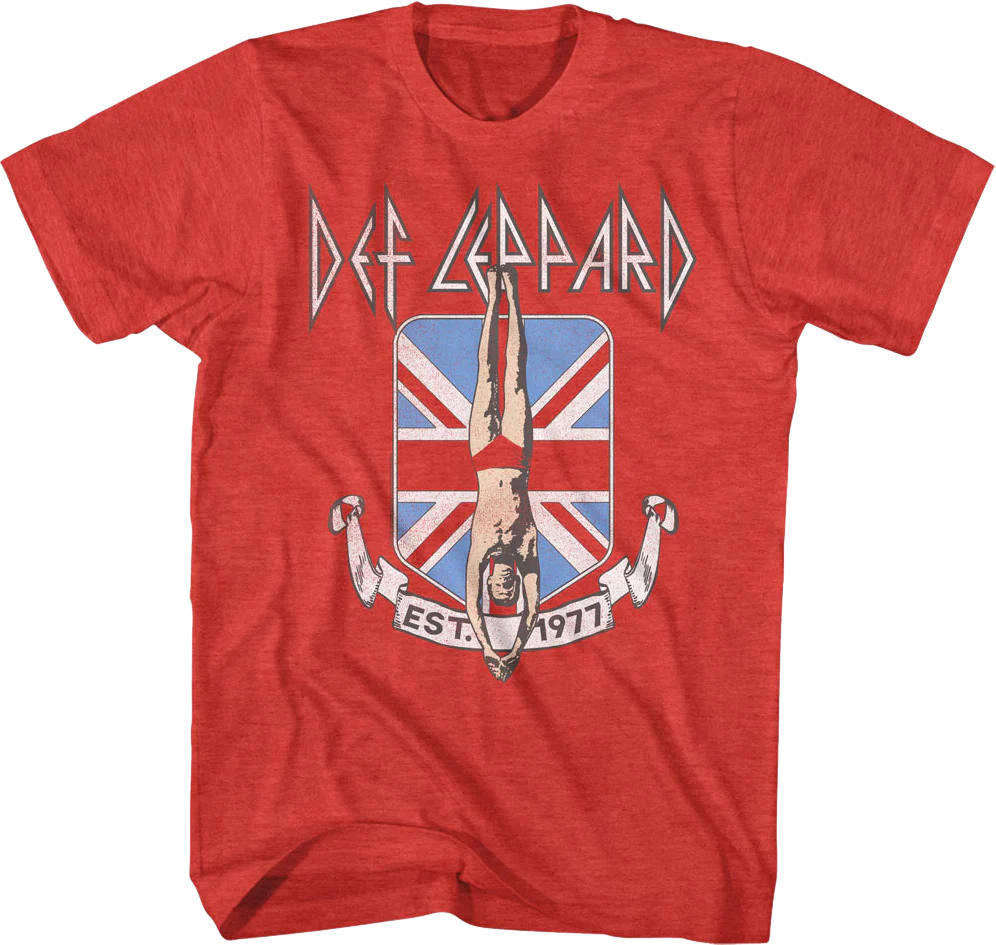 Red Est. 1977 Def Leppard T-Shirt