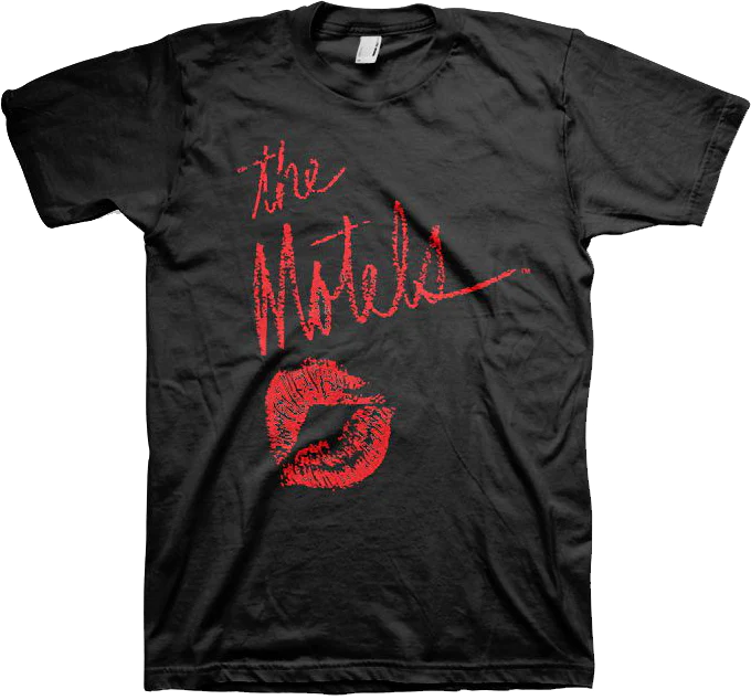 Red Lips The Motels T-Shirt