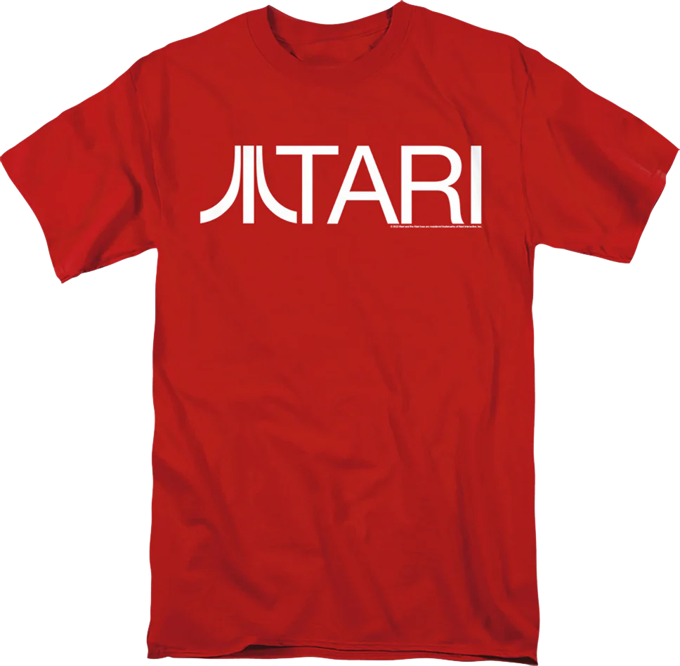 Red Logo Atari T-Shirt