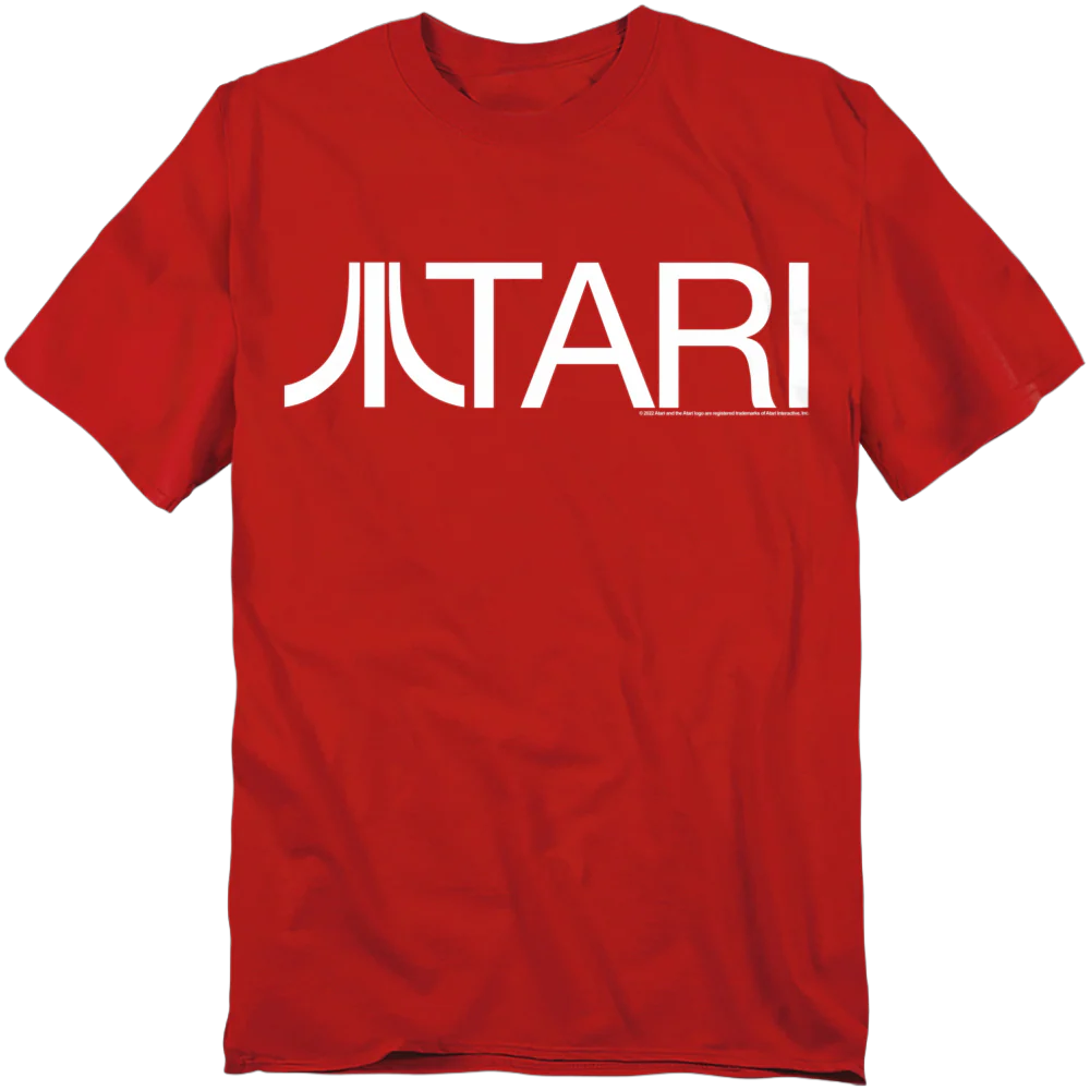 Red Logo Atari T-Shirt - Image 2