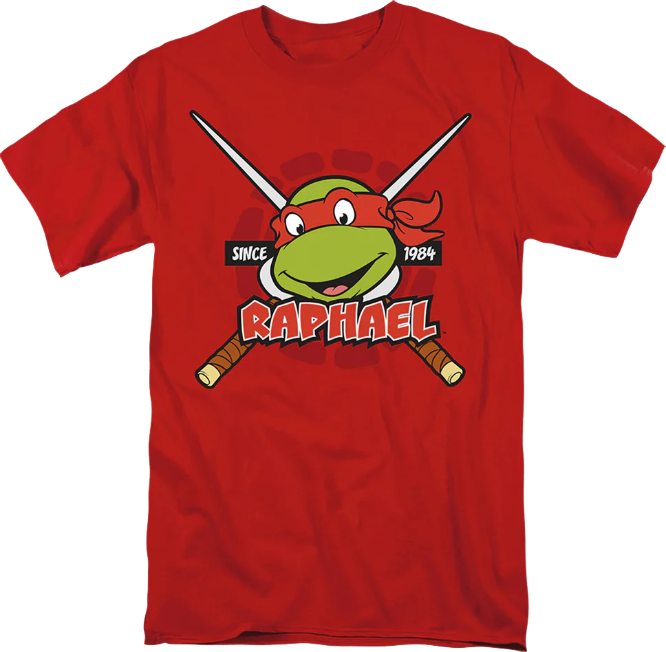 Red Raphael Since 1984 Teenage Mutant Ninja Turtles T-Shirt