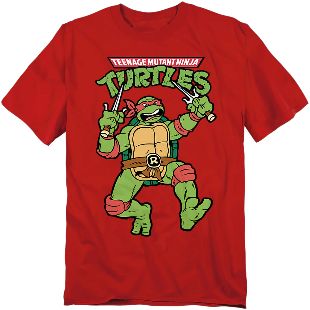 Red Raphael Teenage Mutant Ninja Turtles T-Shirt